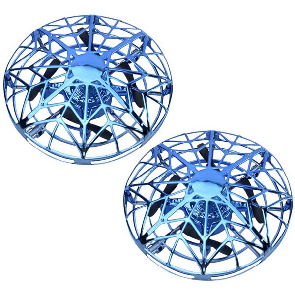 2 шт. mini ufo сетки сетки quadrootor рука индукционные инфракрасные датчики беспилотный портативный квадрокоптер бпла (синий
2 шт. mini ufo сетки сетки quadrootor рука индукционные инфракрасные датчики беспилотный портативный квадрокоптер бпла (синий