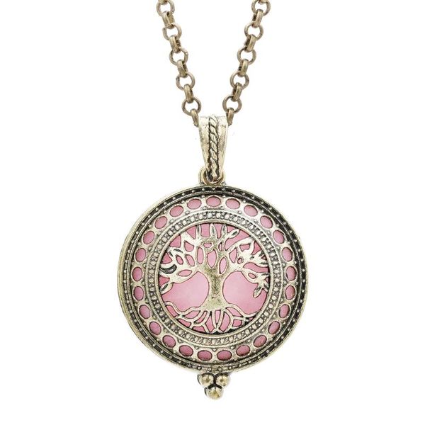 pendant necklaces 1pc antique bronaze hollow round 30mm tree of life locket aroma perfume essential oil diffuser necklace jewelry gift, Silver
pendant necklaces 1pc antique bronaze hollow round 30mm tree of life locket aroma perfume essential oil diffuser necklace jewelry gift, Silver