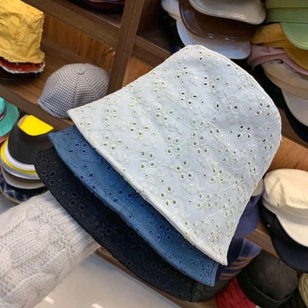 hollow korean versatile chic out flower embroidery decorative bucket children's outdoor sunscreen hat in spring and summer of 2020, Blue;gray
hollow korean versatile chic out flower embroidery decorative bucket children's outdoor sunscreen hat in spring and summer of 2020, Blue;gray