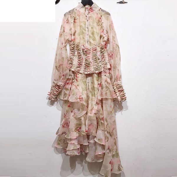 2020 cut ladies new high seam heavy waist sealing flower dress 6dk0, Black;gray 
2020 cut ladies new high seam heavy waist sealing flower dress 6dk0, Black;gray