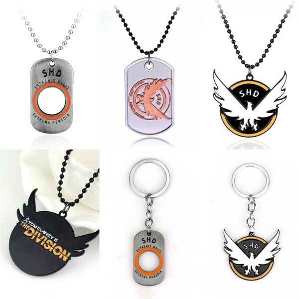 pendant necklaces arrival fashion game tom clancy's the division eagle logo necklace charm metal shd, Silver
pendant necklaces arrival fashion game tom clancy's the division eagle logo necklace charm metal shd, Silver