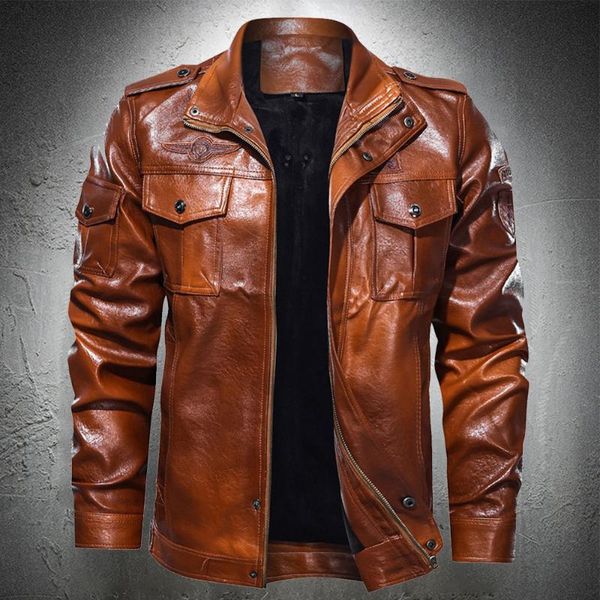 men's fur & faux leather jacket men vintage motorcycle autumn fashion biker coat zipper lapel collar mens jackets plus size 4xl 2021, Black
men's fur & faux leather jacket men vintage motorcycle autumn fashion biker coat zipper lapel collar mens jackets plus size 4xl 2021, Black
