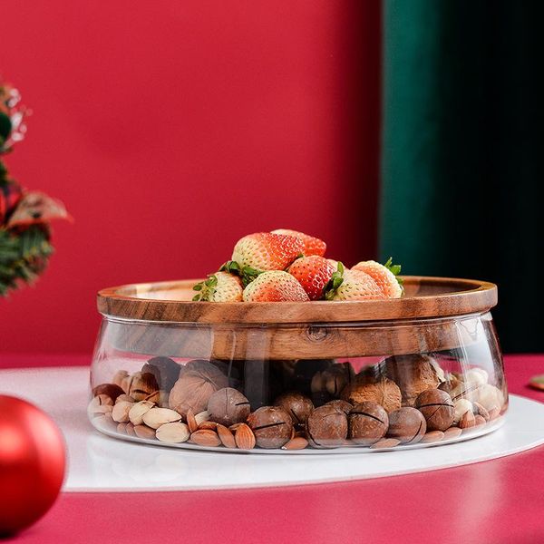 factory direct selling fruit european-style creative double-deck glass dried fruit nut box wood candy box
factory direct selling fruit european-style creative double-deck glass dried fruit nut box wood candy box