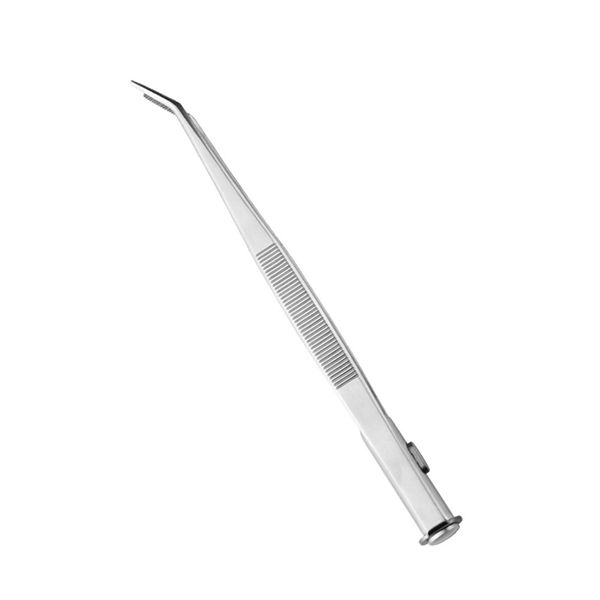 stainless steel tweezers serrated curved with led light dental tool
stainless steel tweezers serrated curved with led light dental tool