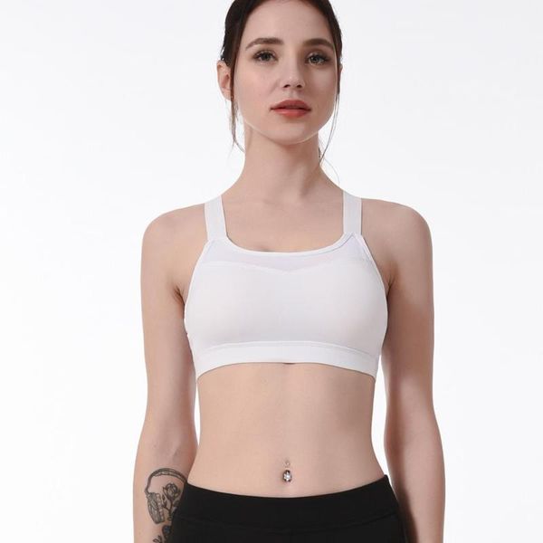 women sports bras for fitness backless hollow out breathable adjustable shoulder strap padded sports bra push up1, White;black
women sports bras for fitness backless hollow out breathable adjustable shoulder strap padded sports bra push up1, White;black