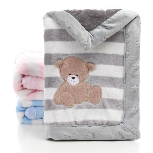 double layers thicken baby blanket winter warm cm kids nap flannel swaddle bedding receiving wrap blanket for newborn lj201204
double layers thicken baby blanket winter warm cm kids nap flannel swaddle bedding receiving wrap blanket for newborn lj201204