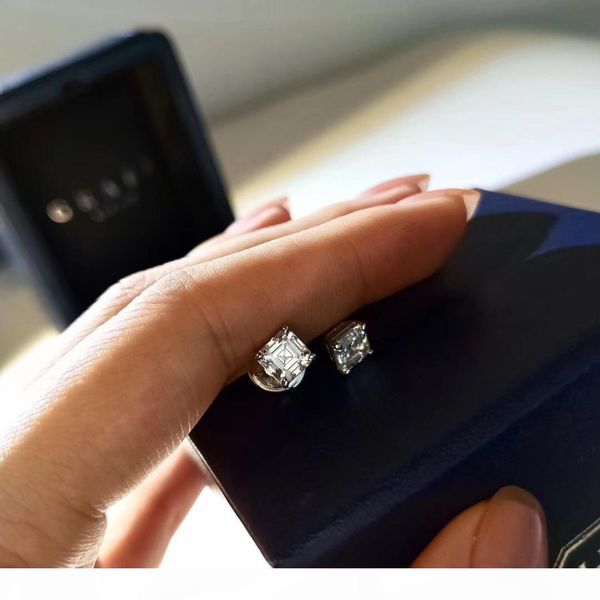 1oct size square shape diamond s925 silver charm stud earring for women summer classic style earring drop shipping ps8628, Golden
1oct size square shape diamond s925 silver charm stud earring for women summer classic style earring drop shipping ps8628, Golden