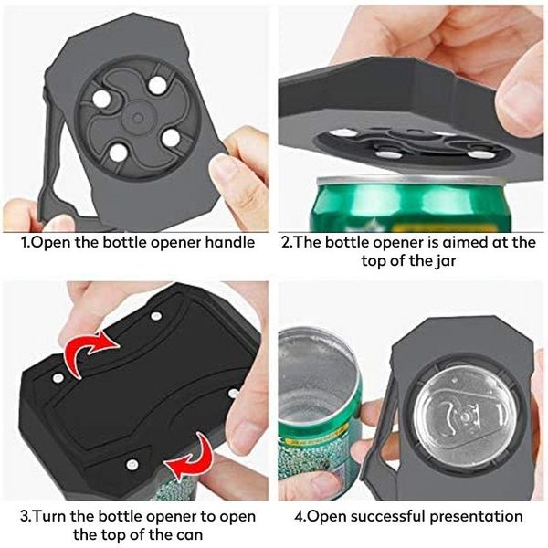 portable go swing ess can opener manual safe beverage beer universal smooth kitchen bar drinking cut can opener bbymci bdehome, Silver
portable go swing ess can opener manual safe beverage beer universal smooth kitchen bar drinking cut can opener bbymci bdehome, Silver