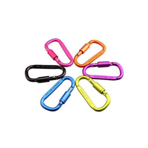 aluminum alloy d-shape carabiner with turn buckle kit camping equipment survival gear camp mountaineering hook outdoor c qylnex, Slivery;golden
aluminum alloy d-shape carabiner with turn buckle kit camping equipment survival gear camp mountaineering hook outdoor c qylnex, Slivery;golden