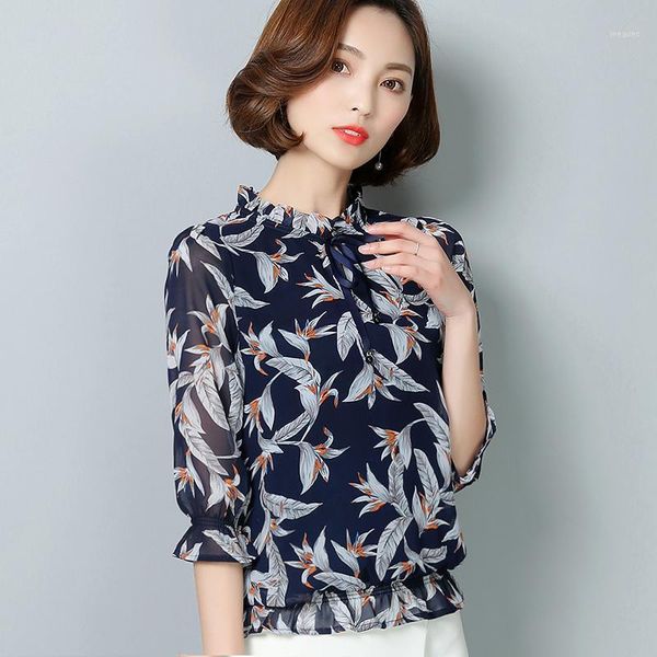 women blouse shirts women chiffon blouse female summer floral office lady shirt for woman fashion korean bow plus size1, White
women blouse shirts women chiffon blouse female summer floral office lady shirt for woman fashion korean bow plus size1, White