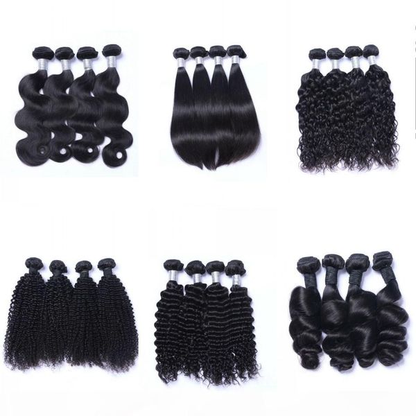 body wave loose wave straight virgin hair bundles deep wave indian human hair weave double weft, Black
body wave loose wave straight virgin hair bundles deep wave indian human hair weave double weft, Black