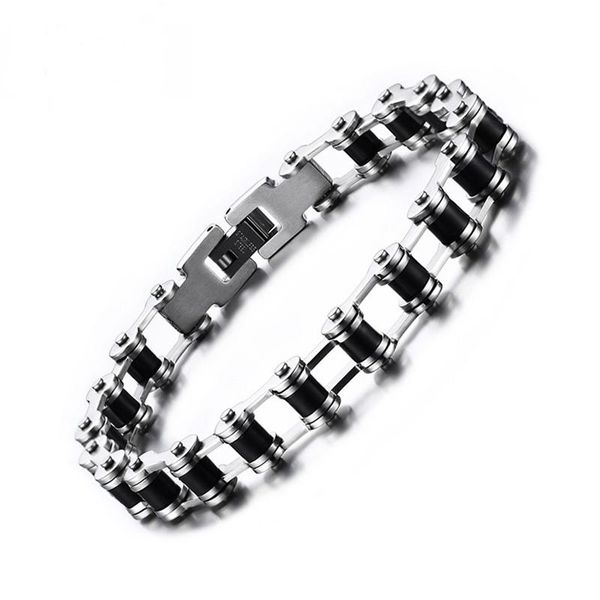 lisnoir 2020 punk cool biker bicycle motorcycle chain bracelet men jewelry 316l stainless steel bracelets bangles men gift, Black
lisnoir 2020 punk cool biker bicycle motorcycle chain bracelet men jewelry 316l stainless steel bracelets bangles men gift, Black