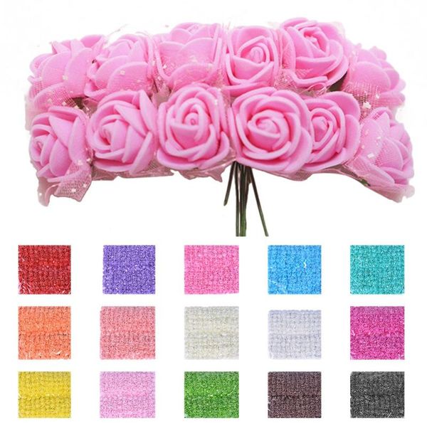 new 60pcs mini foam rose artificial flower bouquet multicolor rose wedding flower party decoration scrapbooking fake
new 60pcs mini foam rose artificial flower bouquet multicolor rose wedding flower party decoration scrapbooking fake