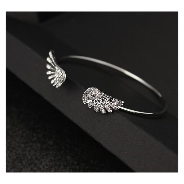 fashion accessories set auger wings of the angel bangle bracelet personality alloy crystal bangle bracelets whole sqcrxt homes2007, Black
fashion accessories set auger wings of the angel bangle bracelet personality alloy crystal bangle bracelets whole sqcrxt homes2007, Black