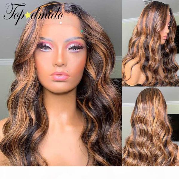 dmido blonde brown highlight colored brazilian hair lace front wigs 13x6 body wave remy human hair lace front glueless wig, Black;brown
dmido blonde brown highlight colored brazilian hair lace front wigs 13x6 body wave remy human hair lace front glueless wig, Black;brown