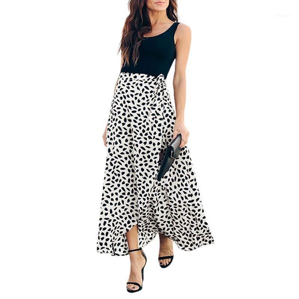 fashion ladies skirts elegant retro bud wave polka dot printed split decoration long skirt, Black
fashion ladies skirts elegant retro bud wave polka dot printed split decoration long skirt, Black