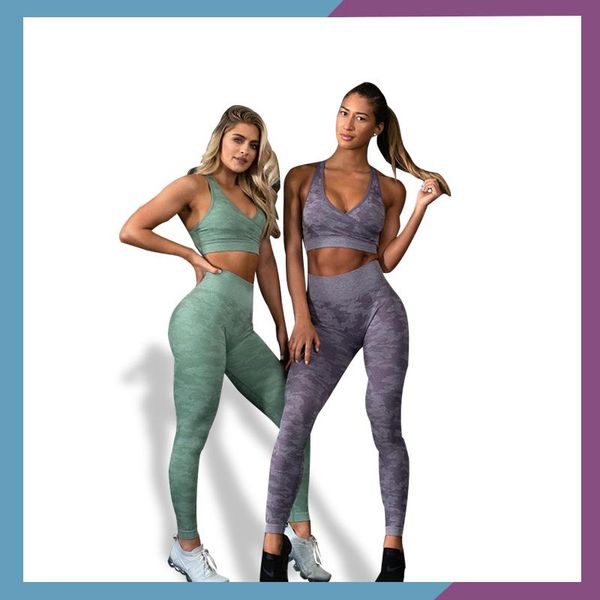 yoga outfits 2021 color camo set women seamless camouflage bra/pants fitness sports high waist gym suits workout sets, White;red
yoga outfits 2021 color camo set women seamless camouflage bra/pants fitness sports high waist gym suits workout sets, White;red
