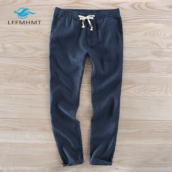 men spring and summer fashion brand china style pure linen straight thin white pants male casual loose beach pants trousers1, Black
men spring and summer fashion brand china style pure linen straight thin white pants male casual loose beach pants trousers1, Black