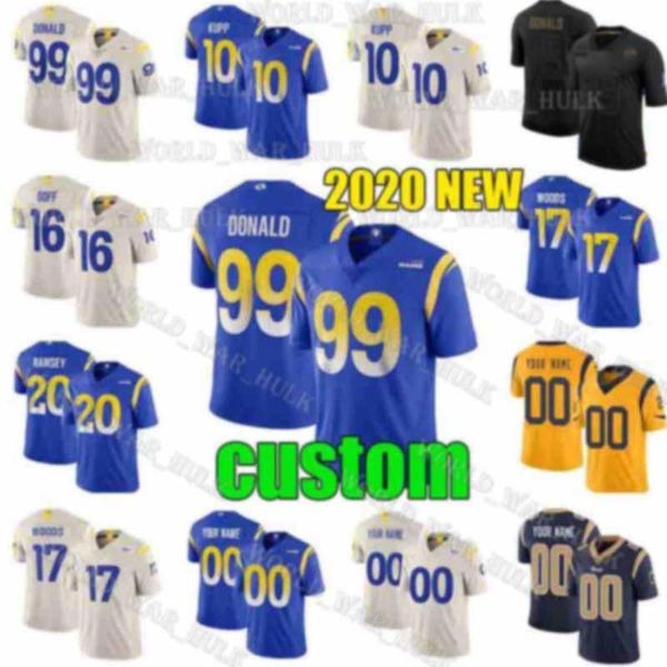 2020 новый пользовательский los angeles mens womens youth ram aaron donald jared goff cooper kupp jalen ramsey robert woods van jefferson la, Blue;black
2020 новый пользовательский los angeles mens womens youth ram aaron donald jared goff cooper kupp jalen ramsey robert woods van jefferson la, Blue;black