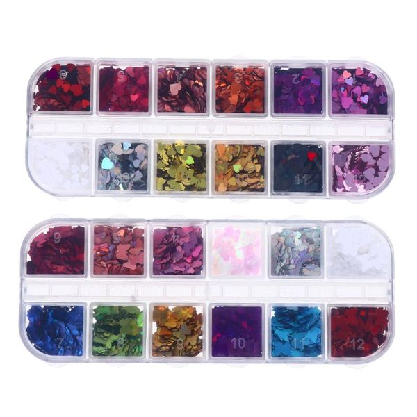 nail glitter 2 boxes manicure sequin butterflies heart shaped sequins nails stickers, Silver;gold
nail glitter 2 boxes manicure sequin butterflies heart shaped sequins nails stickers, Silver;gold