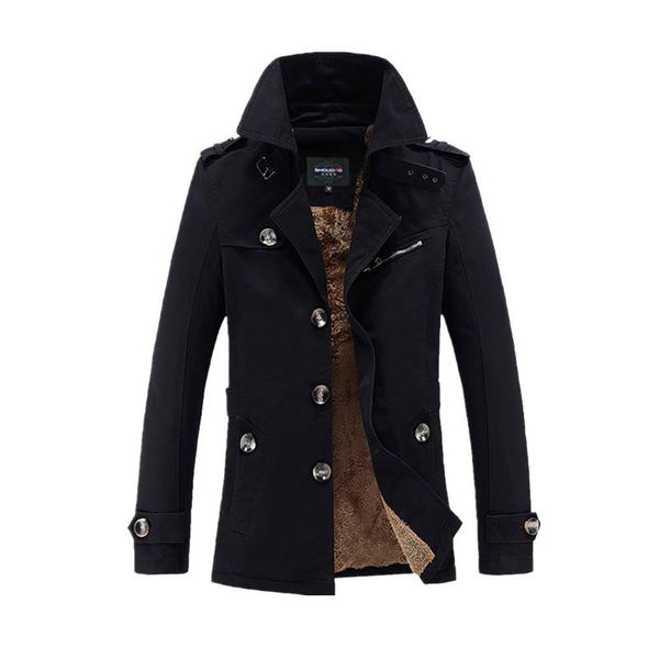 men's trench coats khaki jacket 2021 autumn winter men fleece business casual overcoat male fashion black windbreaker coat -5xl, Tan;black
men's trench coats khaki jacket 2021 autumn winter men fleece business casual overcoat male fashion black windbreaker coat -5xl, Tan;black