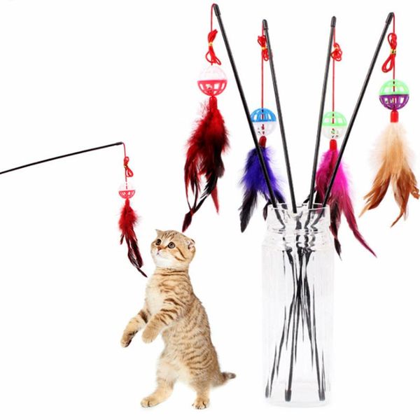 1pcs pet cat teaser toys feather cat catcher teaser stick interactive toys plastic rod toy supplies
1pcs pet cat teaser toys feather cat catcher teaser stick interactive toys plastic rod toy supplies