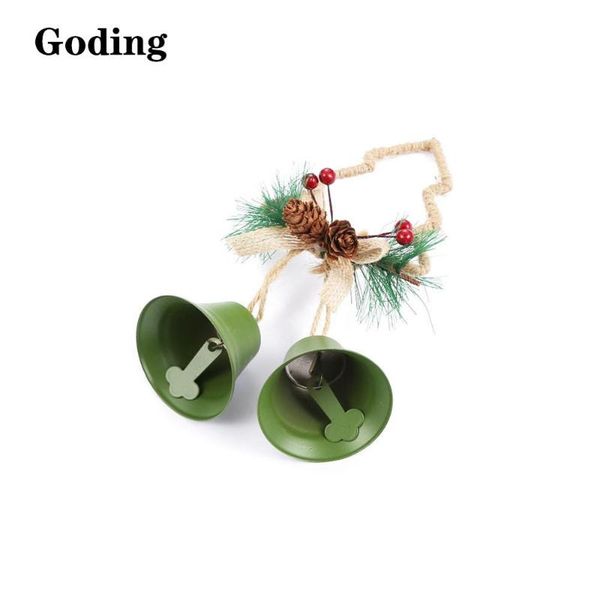 christmas decorations rope retro iron bell/christmas decoration gift pendant/xmas decor/festival atmosphere scene arrangement
christmas decorations rope retro iron bell/christmas decoration gift pendant/xmas decor/festival atmosphere scene arrangement