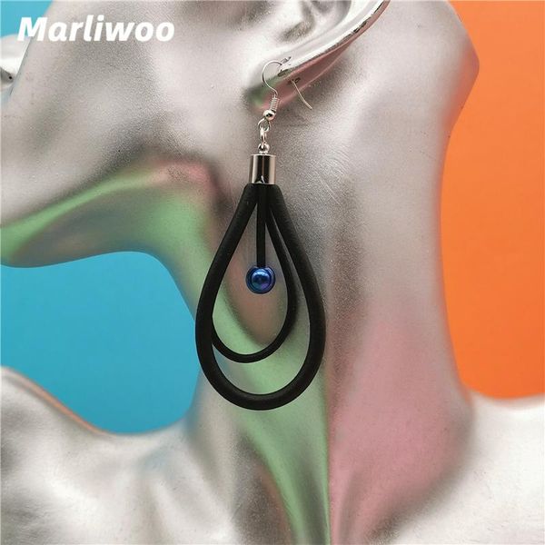 dangle & chandelier marliwoo handmade statement earrings women drop rubber jewelry pearl accessories designer luxury earring gift party, Silver
dangle & chandelier marliwoo handmade statement earrings women drop rubber jewelry pearl accessories designer luxury earring gift party, Silver