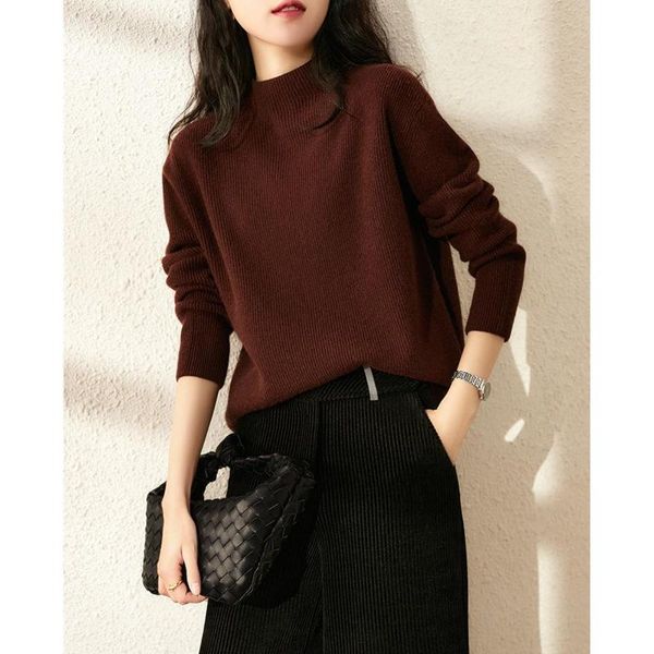 autumn and winter sweater women knit pullover long sleeve slim pullover, White;black
autumn and winter sweater women knit pullover long sleeve slim pullover, White;black