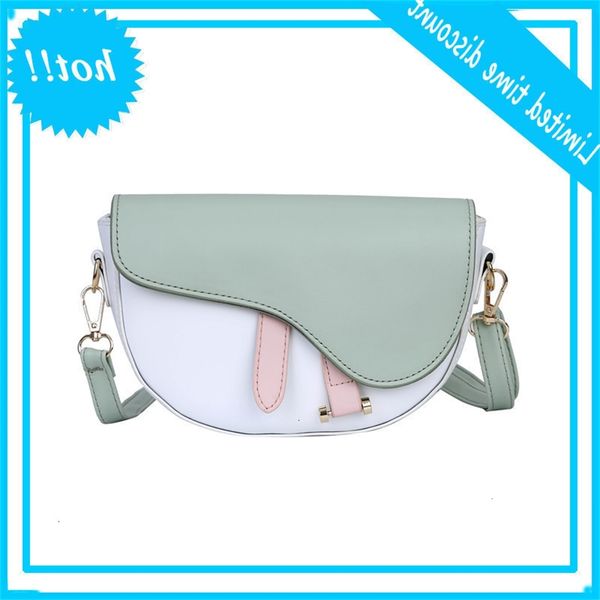 versatile small women's 2020 new korean broadband one shoulder messenger summer fashion color contrast saddle bag
versatile small women's 2020 new korean broadband one shoulder messenger summer fashion color contrast saddle bag