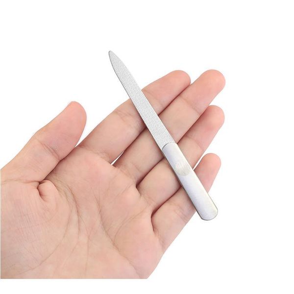 1 pcs stainless steel silver buffer double sided metal sanding nail file cuticle scissors for manicu qyluxp
1 pcs stainless steel silver buffer double sided metal sanding nail file cuticle scissors for manicu qyluxp