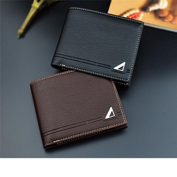 2020 men wallets short pu leather wallet three fold coin pocket card holder small purse men simple fashion boyfriend male wallet1, Red;black
2020 men wallets short pu leather wallet three fold coin pocket card holder small purse men simple fashion boyfriend male wallet1, Red;black