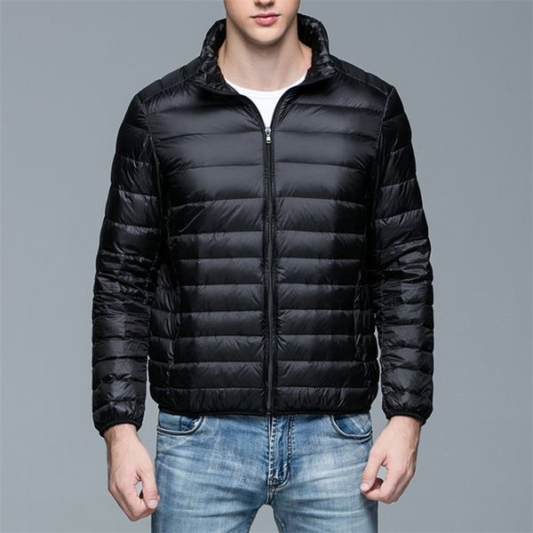 new fashion ultra light down jacket men autumn winter warm waterproof down jackets male casual winter down coat big size m-4xl, Black;white
new fashion ultra light down jacket men autumn winter warm waterproof down jackets male casual winter down coat big size m-4xl, Black;white