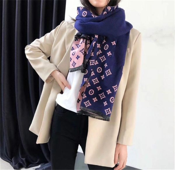 with box new womans scarf cashmere long scarves classic floral printing designer womans scarves size 180x65cm, Blue;gray
with box new womans scarf cashmere long scarves classic floral printing designer womans scarves size 180x65cm, Blue;gray