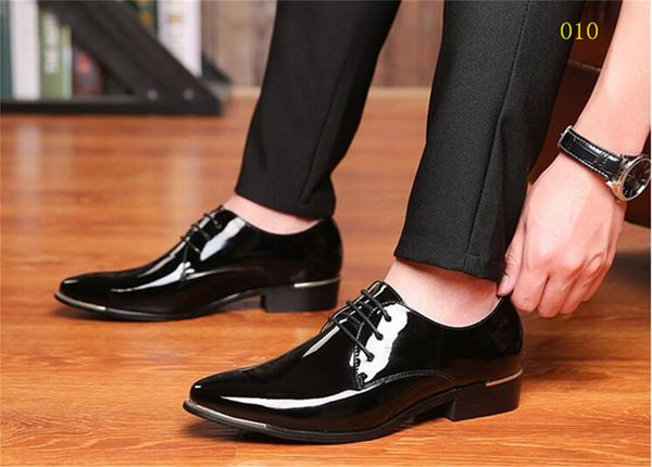 calfskin men dress shoes gradient colors luxury leather oxfords good quality men's business outdoor dress shoes casual shoe size 39-44, Black
calfskin men dress shoes gradient colors luxury leather oxfords good quality men's business outdoor dress shoes casual shoe size 39-44, Black