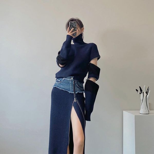 2020 knitted suit dress women's autumn clothing fashion elegant lady lady like woman fashionable sweater piece, White;black
2020 knitted suit dress women's autumn clothing fashion elegant lady lady like woman fashionable sweater piece, White;black