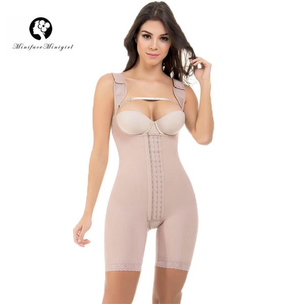 women firm control open bust full body shaper plus size waist tranier shapewear postpartum slimming bodysuit fajas colombianas
women firm control open bust full body shaper plus size waist tranier shapewear postpartum slimming bodysuit fajas colombianas