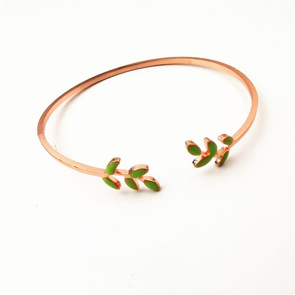 factory60a3bangle simple olive adjustable leaf branch open wire cuff bracelet for women, Black
factory60a3bangle simple olive adjustable leaf branch open wire cuff bracelet for women, Black