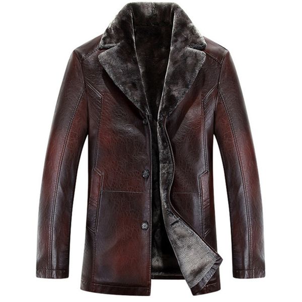 men leather jackets new arrival winter brand plus velvet thick warm motorcycle business casual mens leather jackets coats c1120, Black;brown
men leather jackets new arrival winter brand plus velvet thick warm motorcycle business casual mens leather jackets coats c1120, Black;brown