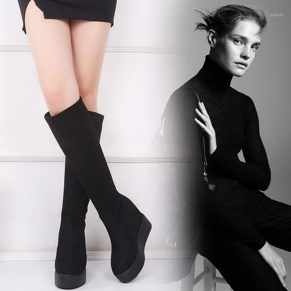boots chimizhai woman shoes knee high 11.5cm heels winter women height increasing autumn wy5651, Black
boots chimizhai woman shoes knee high 11.5cm heels winter women height increasing autumn wy5651, Black