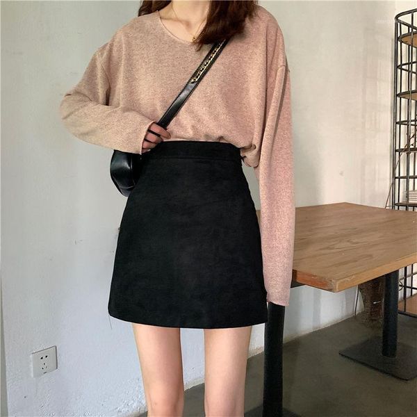 skirt women autumn winter new korean version of deerskin velvet skirt high-waisted a-line fashion show thin wrap1, Black
skirt women autumn winter new korean version of deerskin velvet skirt high-waisted a-line fashion show thin wrap1, Black