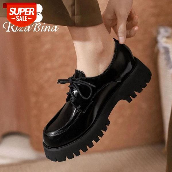 rizabina women real leather pumps round toe cross strap solid color loafers classic ladies footwear size 34-39 #xn9b
rizabina women real leather pumps round toe cross strap solid color loafers classic ladies footwear size 34-39 #xn9b