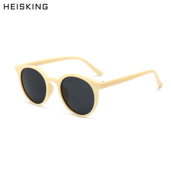 heisking new retro round frame sunglasses trend milk tea color uv protection eye small glasses oculos de sol
heisking new retro round frame sunglasses trend milk tea color uv protection eye small glasses oculos de sol