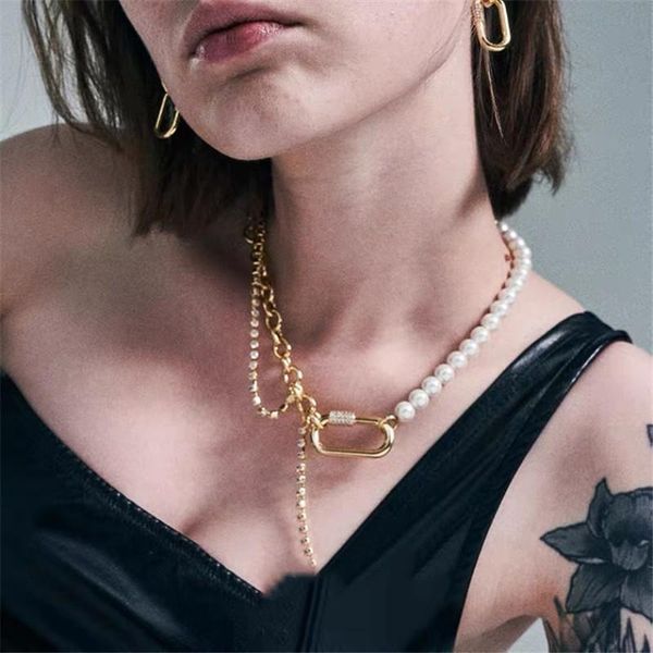 chains cibo niche design character pearl necklace hip-hop aesthetic temperament chain tassel ms clavicle, Silver
chains cibo niche design character pearl necklace hip-hop aesthetic temperament chain tassel ms clavicle, Silver