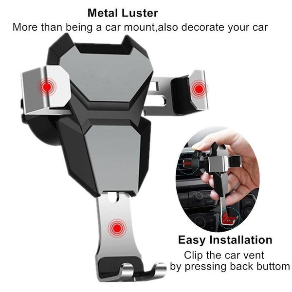 gravity car holder for phone in car air vent clip mount no magnetic mobile phone holder cell stand support for iphone x wmtnci yyysports
gravity car holder for phone in car air vent clip mount no magnetic mobile phone holder cell stand support for iphone x wmtnci yyysports