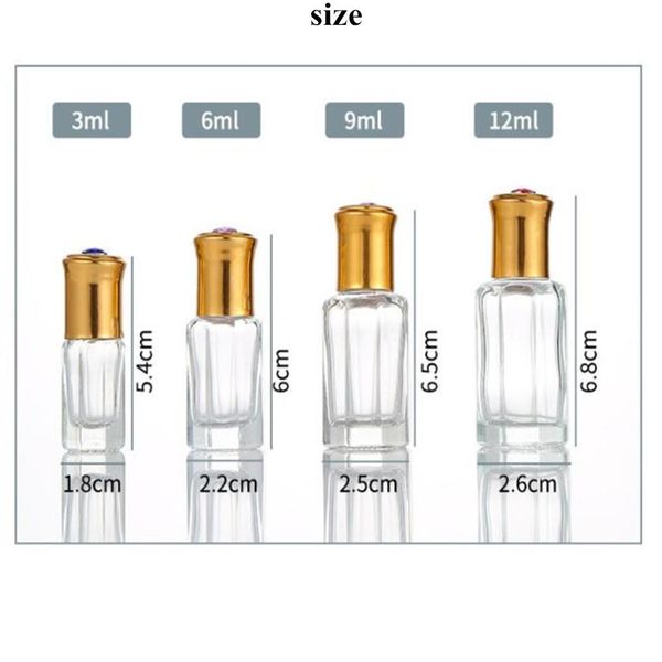 clear glass essential oil roll on bottles portable empty refillable perfume bottle lip balms tube containers with gold lid swy wmtgri, Slivery;golden
clear glass essential oil roll on bottles portable empty refillable perfume bottle lip balms tube containers with gold lid swy wmtgri, Slivery;golden