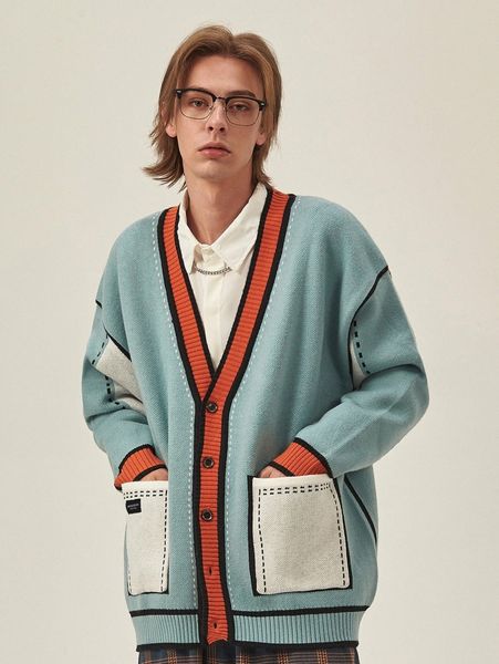 extended sizes men letter patch patch pocket colorblock pattern cardigan x2sx#, White;black
extended sizes men letter patch patch pocket colorblock pattern cardigan x2sx#, White;black