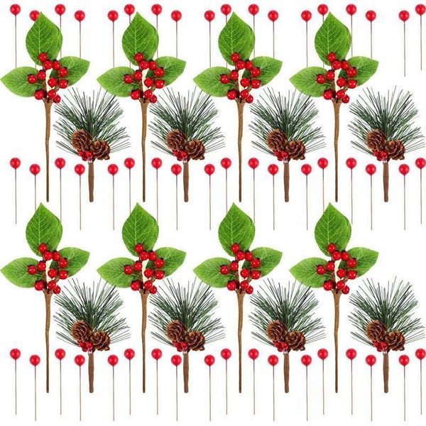 decorative flowers & wreaths 120 pieces artificial pine picks berries christmas bunch with leaves faux cranberries for wreath xmas tree1
decorative flowers & wreaths 120 pieces artificial pine picks berries christmas bunch with leaves faux cranberries for wreath xmas tree1