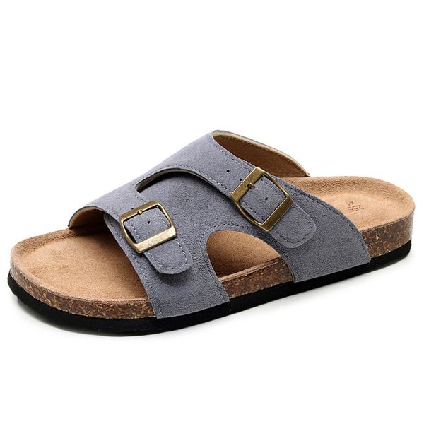 luxurys designers shoes summer men cow suede leather mule clogs slippers soft cork two buckle slides footwear for, Black
luxurys designers shoes summer men cow suede leather mule clogs slippers soft cork two buckle slides footwear for, Black