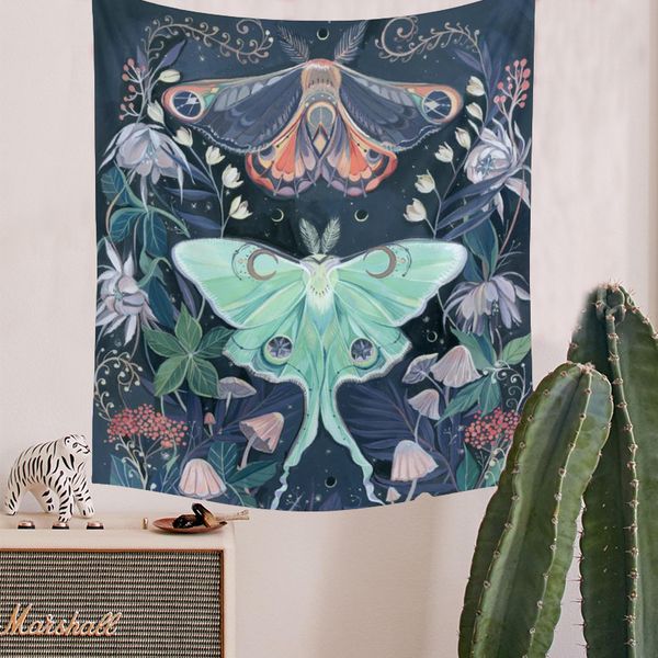 floral moon black tapestry wall hanging ancient wall tapestry witchcraft hippie butterfuly tapestry wall carpets tapestries
floral moon black tapestry wall hanging ancient wall tapestry witchcraft hippie butterfuly tapestry wall carpets tapestries